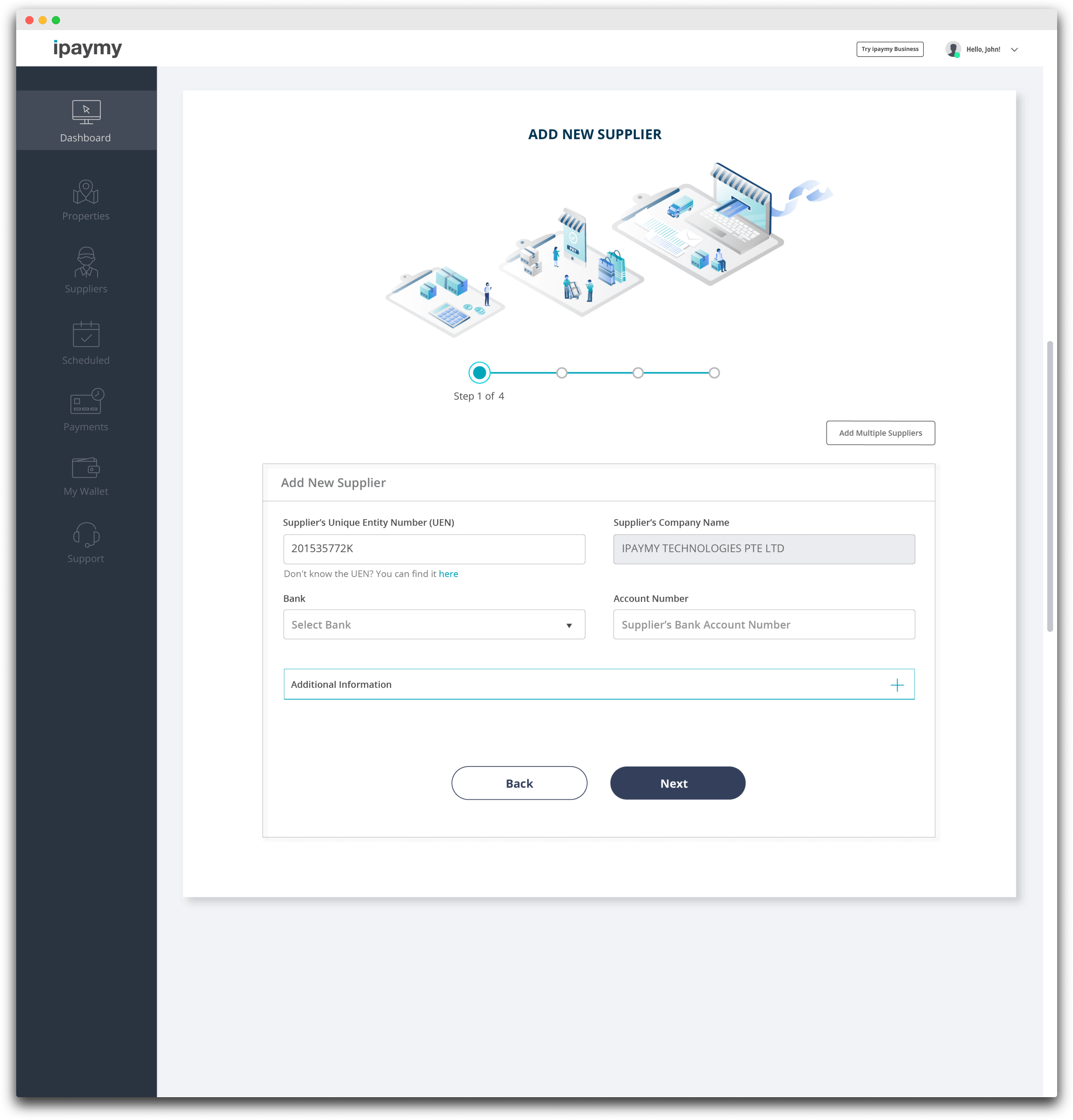 invoice payment flow